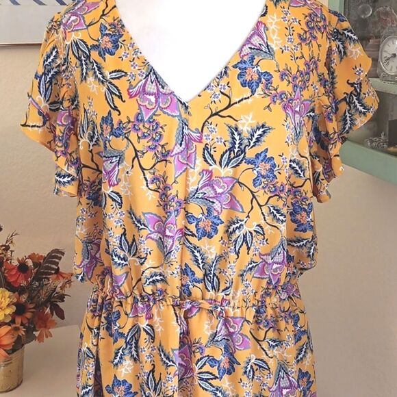 Maison Jules Sunny Drawstring Dress - Picture 4 of 14